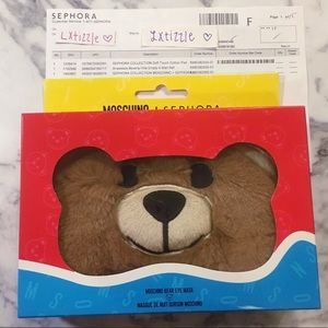 Sephora x Moschino Bear Eye Mask ♡ BNIB
